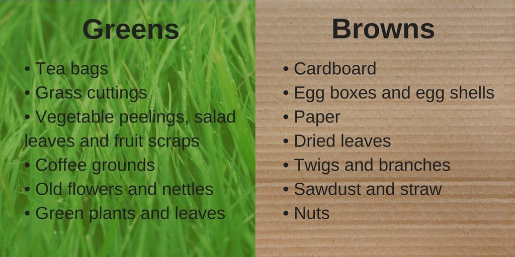 compost greens and browns