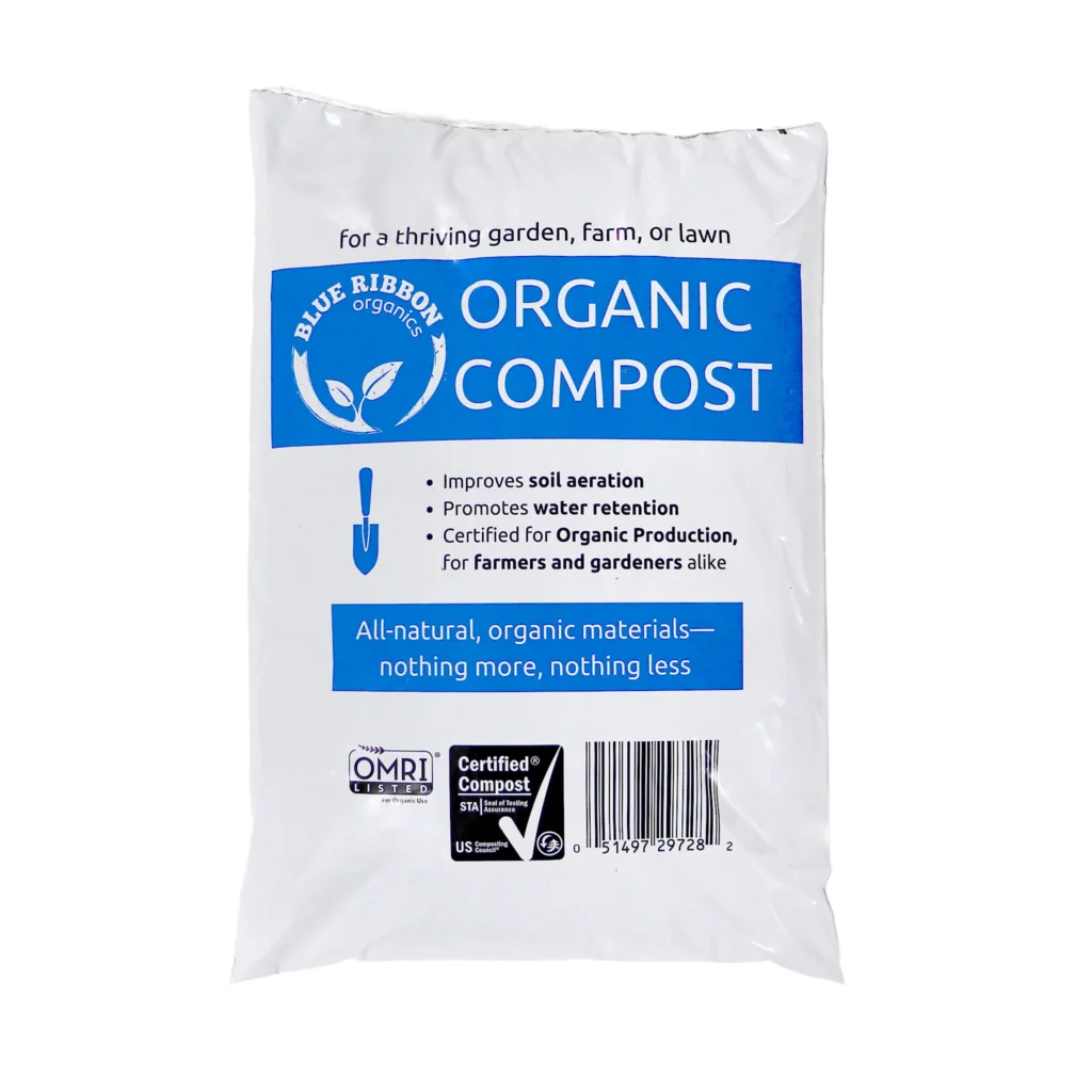 Blue Ribbon Organics OMRI Certified Organic Compost