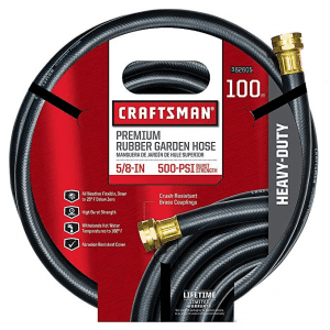 best rubber garden hose crafstman premium