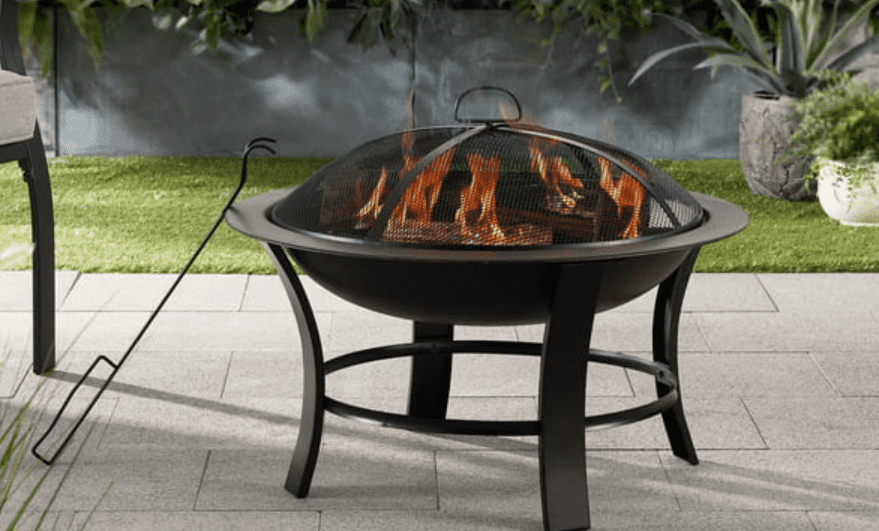 wood burning firepit