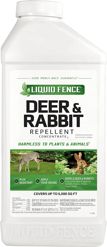 Liquid Fence Deer & Rabbit Repellent Concentrate