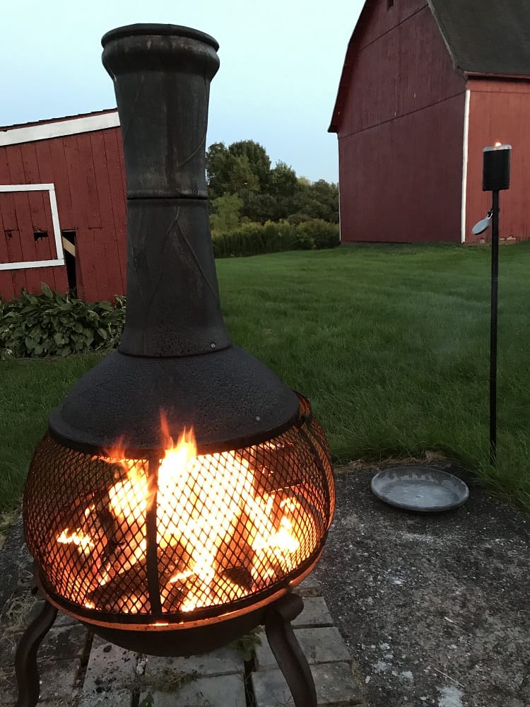 solo stove torch evening